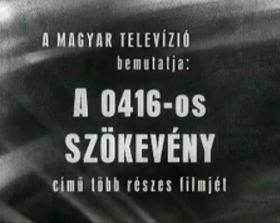 A 0416-os szökevény 1. évad (1970) online sorozat