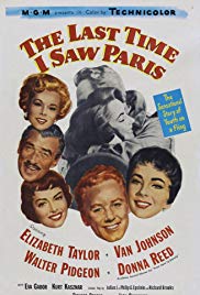 Amikor utoljára láttam Párizst (1954) online film