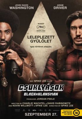 Csuklyások – BlacKkKlansman (2018) online film